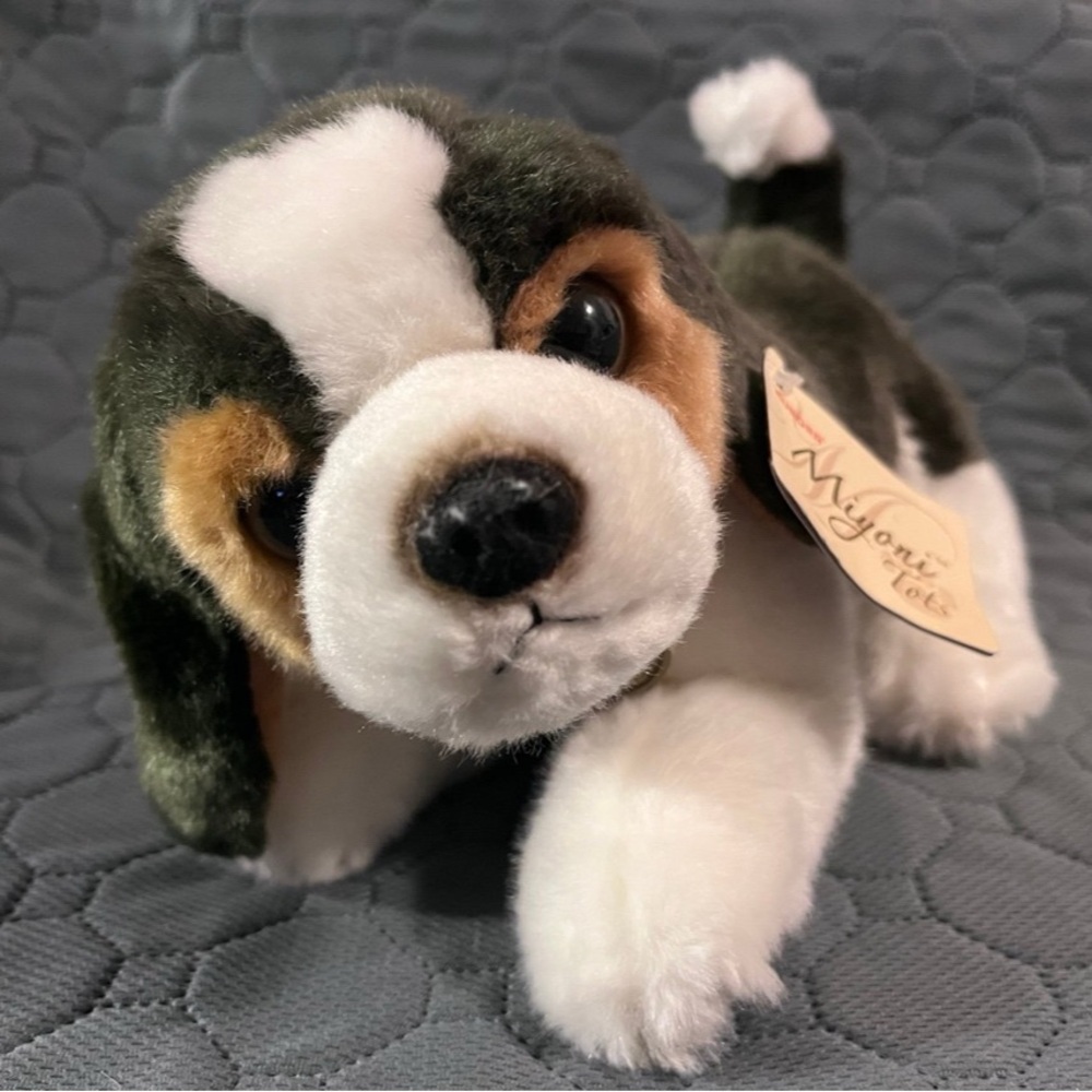 Miyoni Tots - 11" Beagle Pup Stuffed Animal